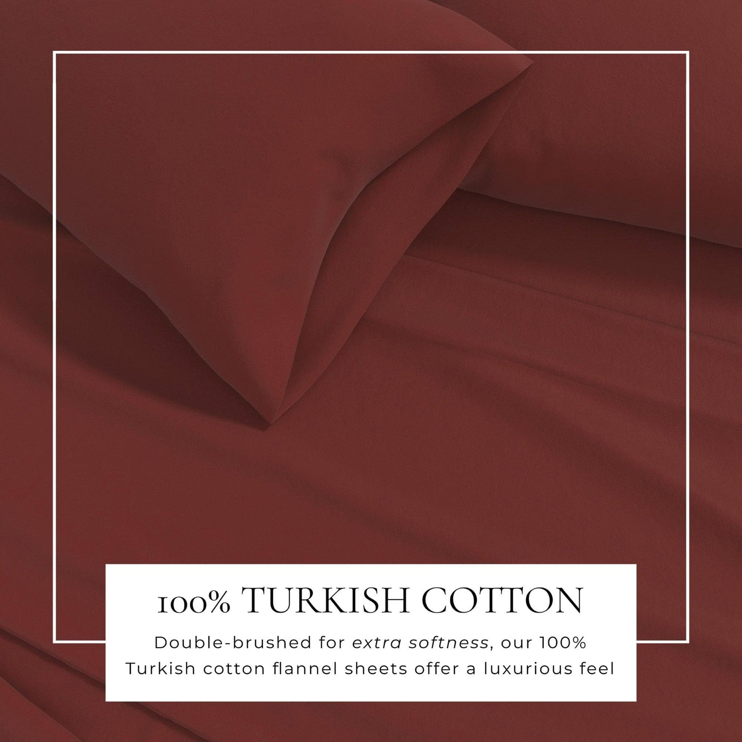 Turkish Cotton Flannel Sheets - Solid Flannel Sheet Sets - Solid Colors