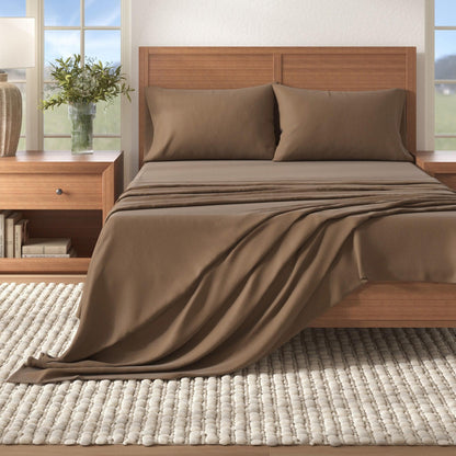 Turkish Cotton Flannel Sheets - Solid Flannel Sheet Sets - Solid Colors