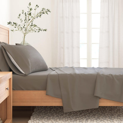 Turkish Cotton Flannel Sheets - Solid Flannel Sheet Sets - Solid Colors