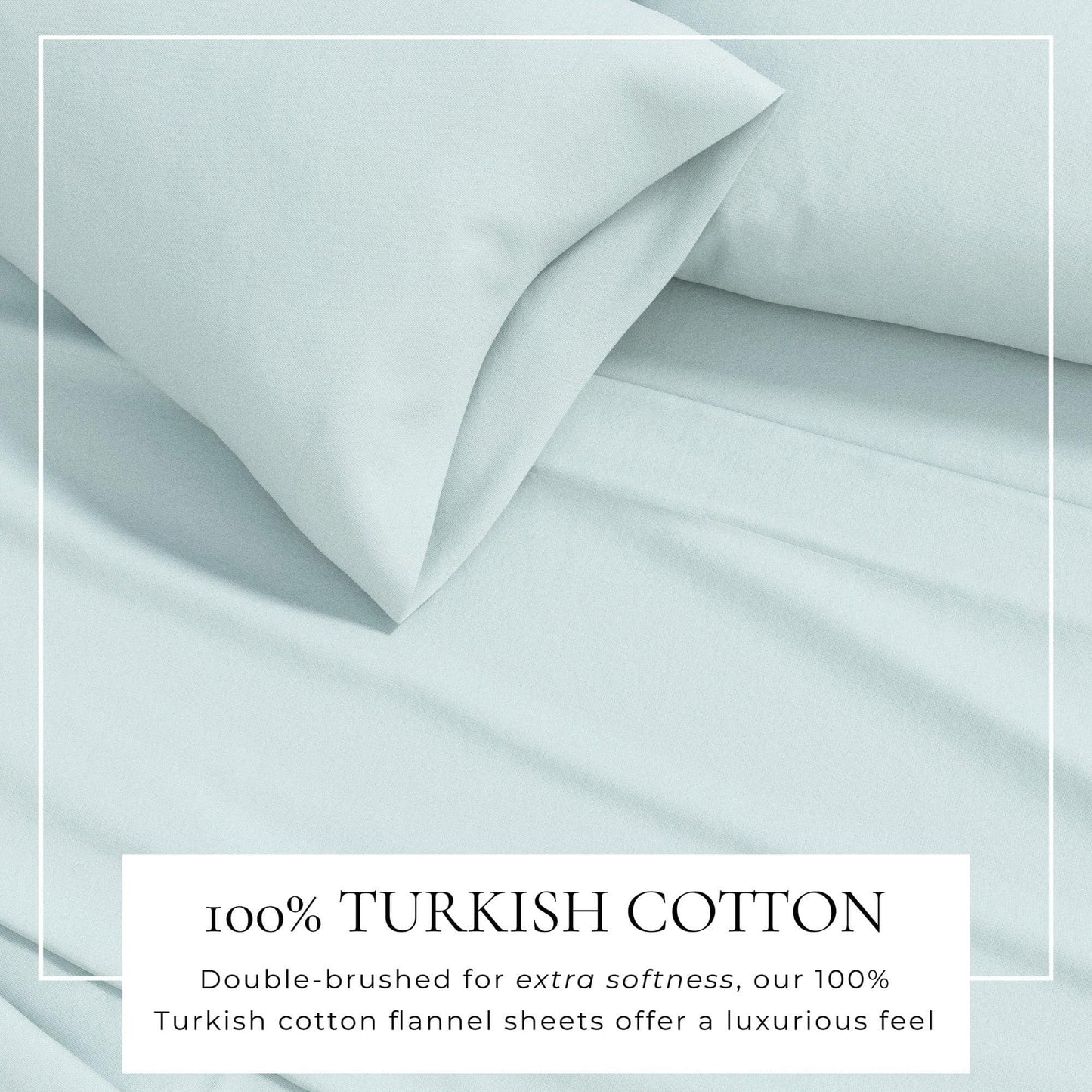 Turkish Cotton Flannel Sheets - Solid Flannel Sheet Sets - Solid Colors