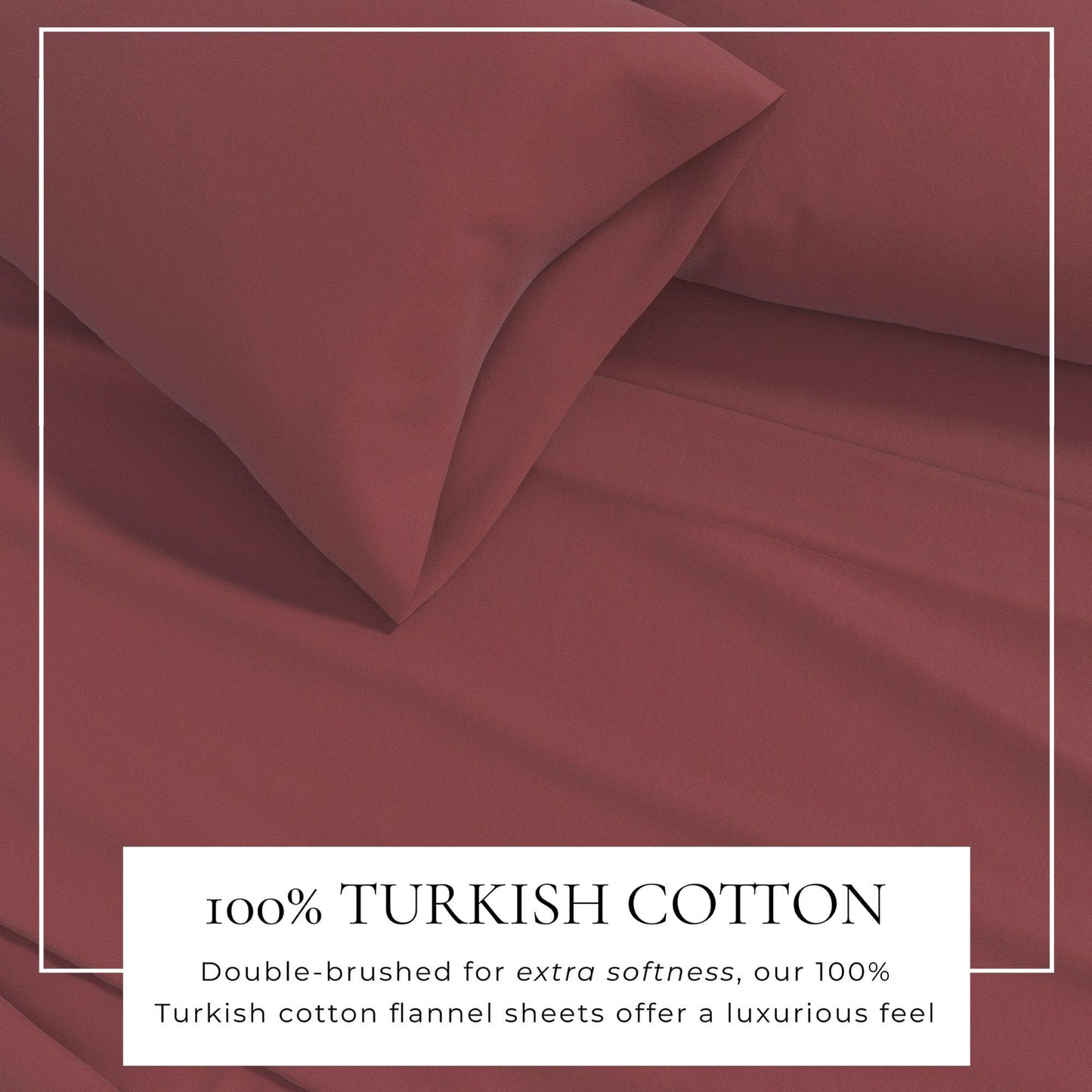 Turkish Cotton Flannel Sheets - Solid Flannel Sheet Sets - Solid Colors