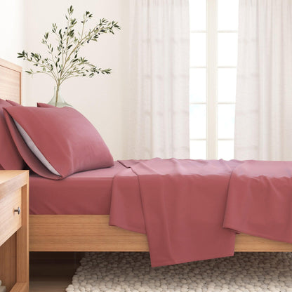 Turkish Cotton Flannel Sheets - Solid Flannel Sheet Sets - Solid Colors