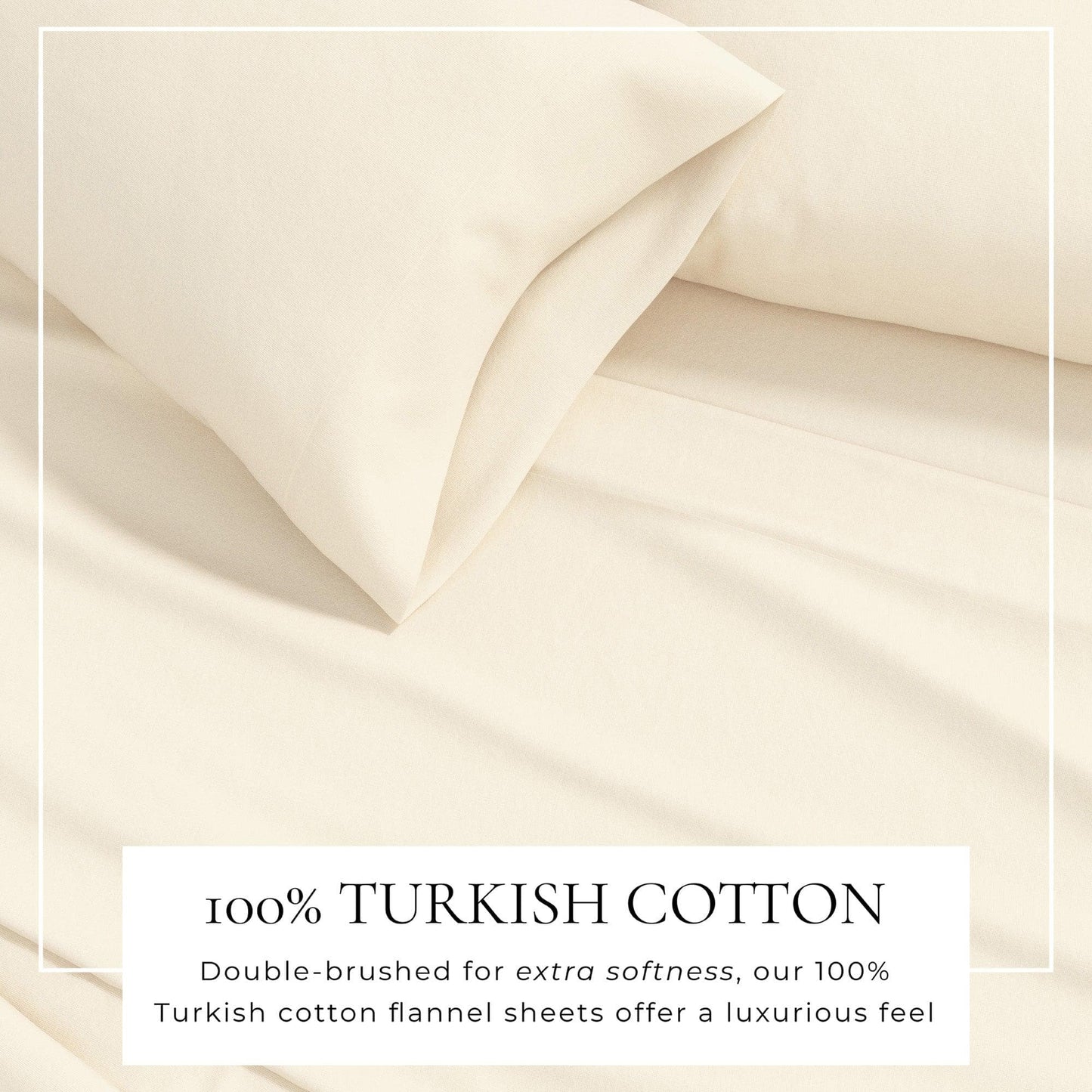 Turkish Cotton Flannel Sheets - Solid Flannel Sheet Sets - Solid Colors