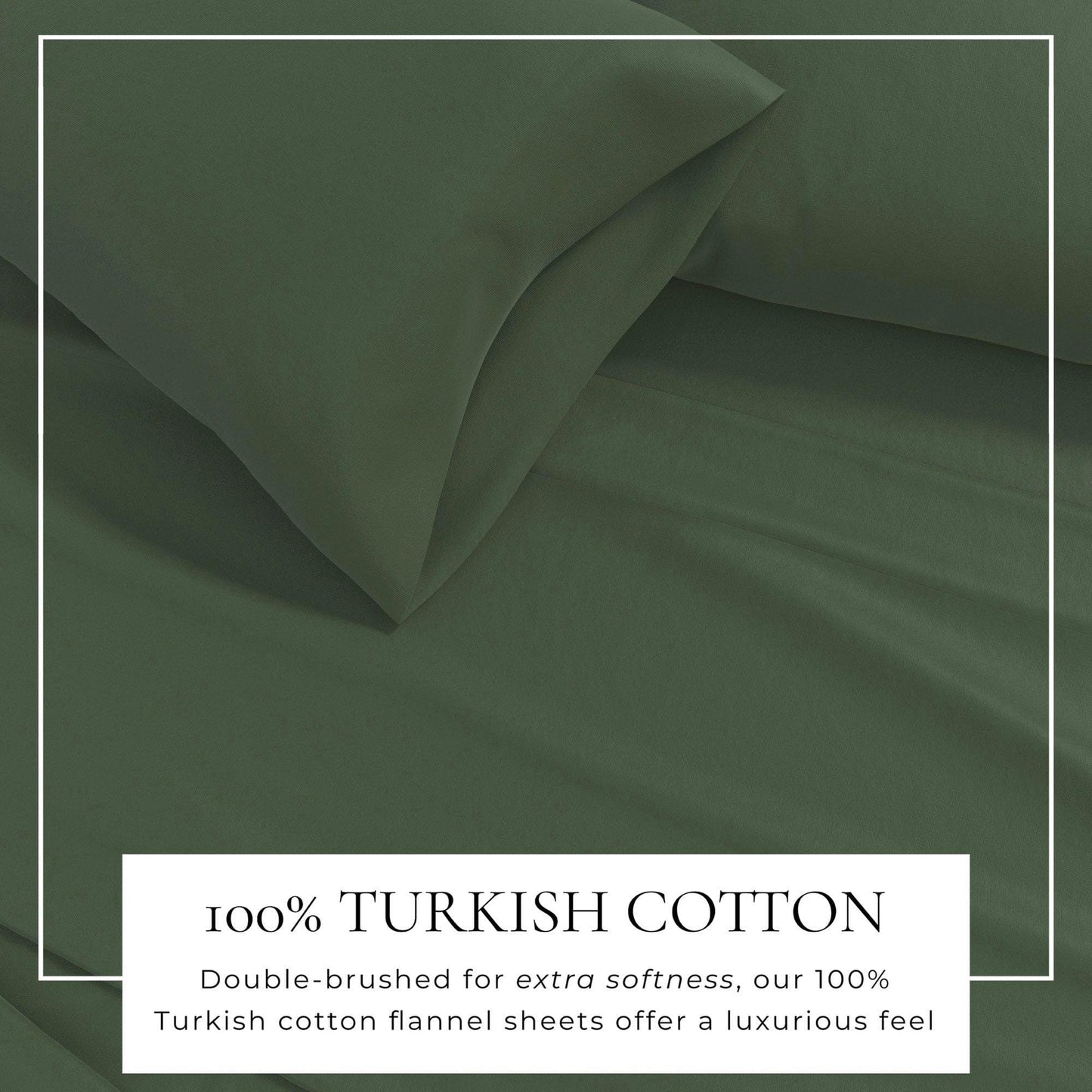 Turkish Cotton Flannel Sheets - Solid Flannel Sheet Sets - Solid Colors