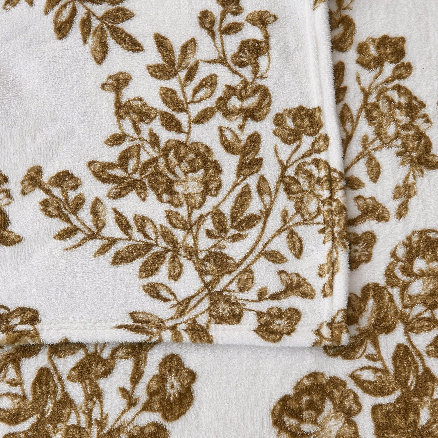 Velvet Luxe Printed Plush Sheet - Winter & Christmas Themed Bedding