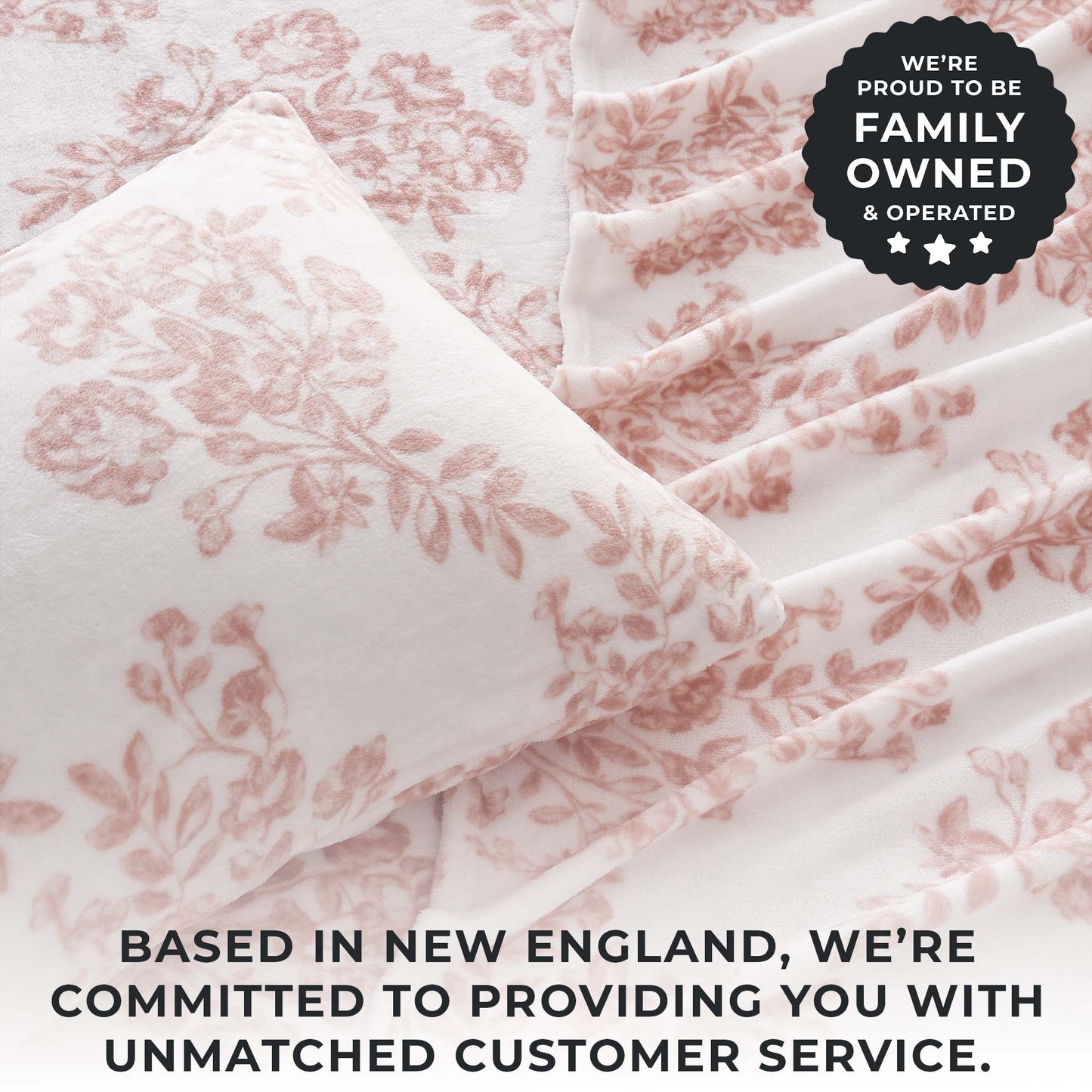 Velvet Luxe Printed Plush Sheet - Winter & Christmas Themed Bedding