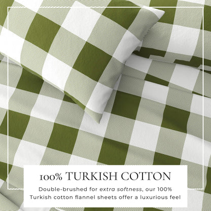 Turkish Cotton Flannel Sheets - Fall & Christmas Themed Flannel Sheets