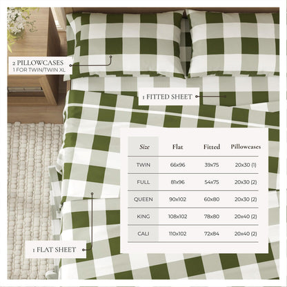 Turkish Cotton Flannel Sheets - Fall & Christmas Themed Flannel Sheets