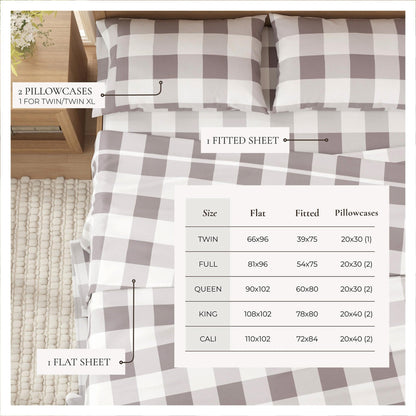 Turkish Cotton Flannel Sheets - Fall & Christmas Themed Flannel Sheets