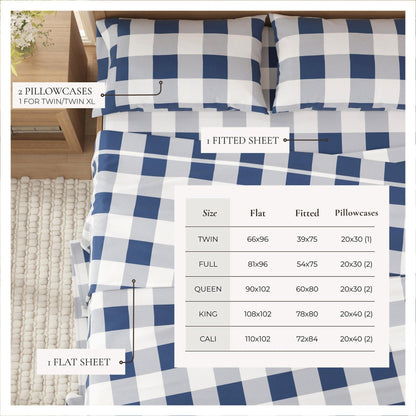 Turkish Cotton Flannel Sheets - Fall & Christmas Themed Flannel Sheets