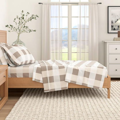 Turkish Cotton Flannel Sheets - Fall & Christmas Themed Flannel Sheets