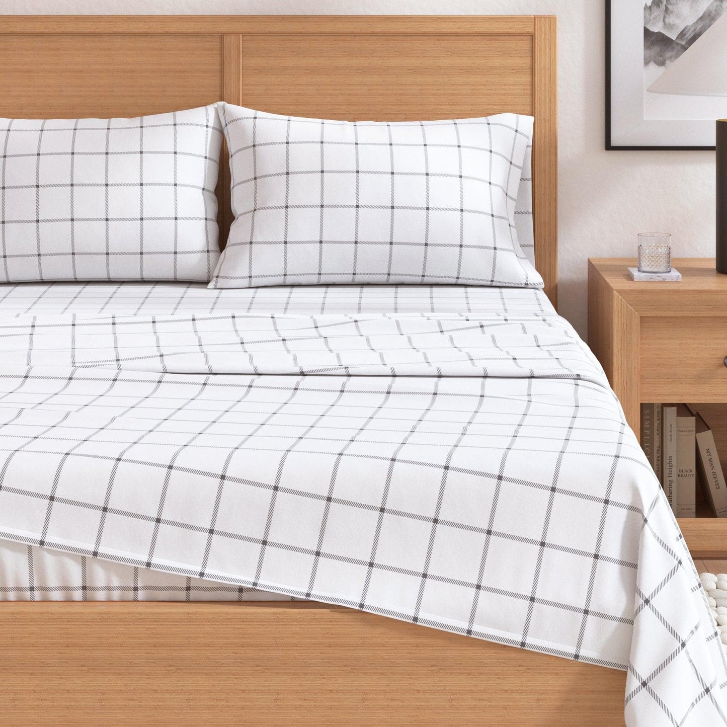 Turkish Cotton Flannel Sheets - Fall & Christmas Themed Flannel Sheets