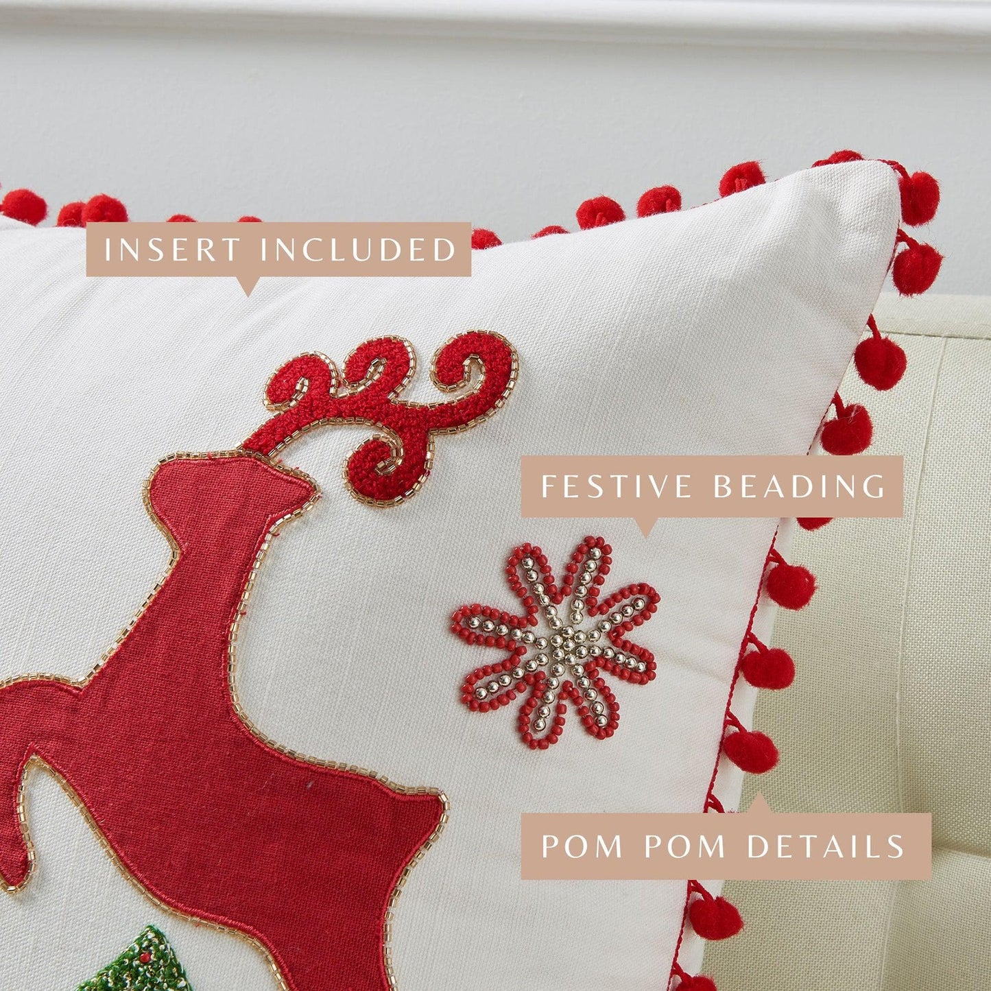 Christmas Throw Pillow - Jubilee Collection