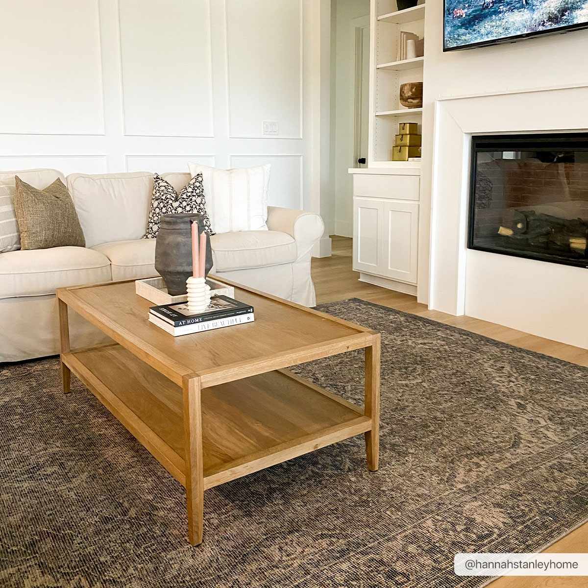 Greenpoint Dusty Blue Washable Rug - Quahog Bay Bedding