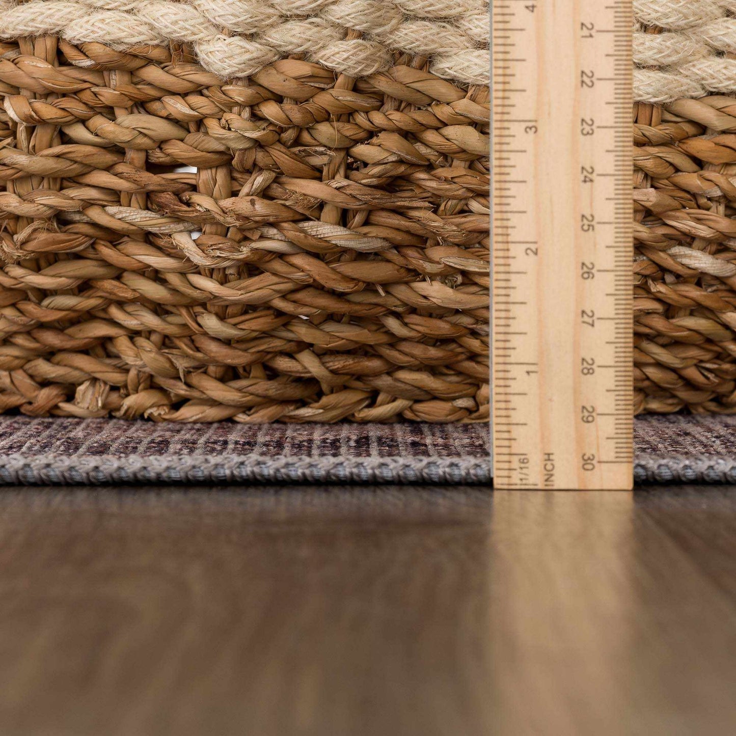 Greenpoint Dusty Blue Washable Rug - Quahog Bay Bedding