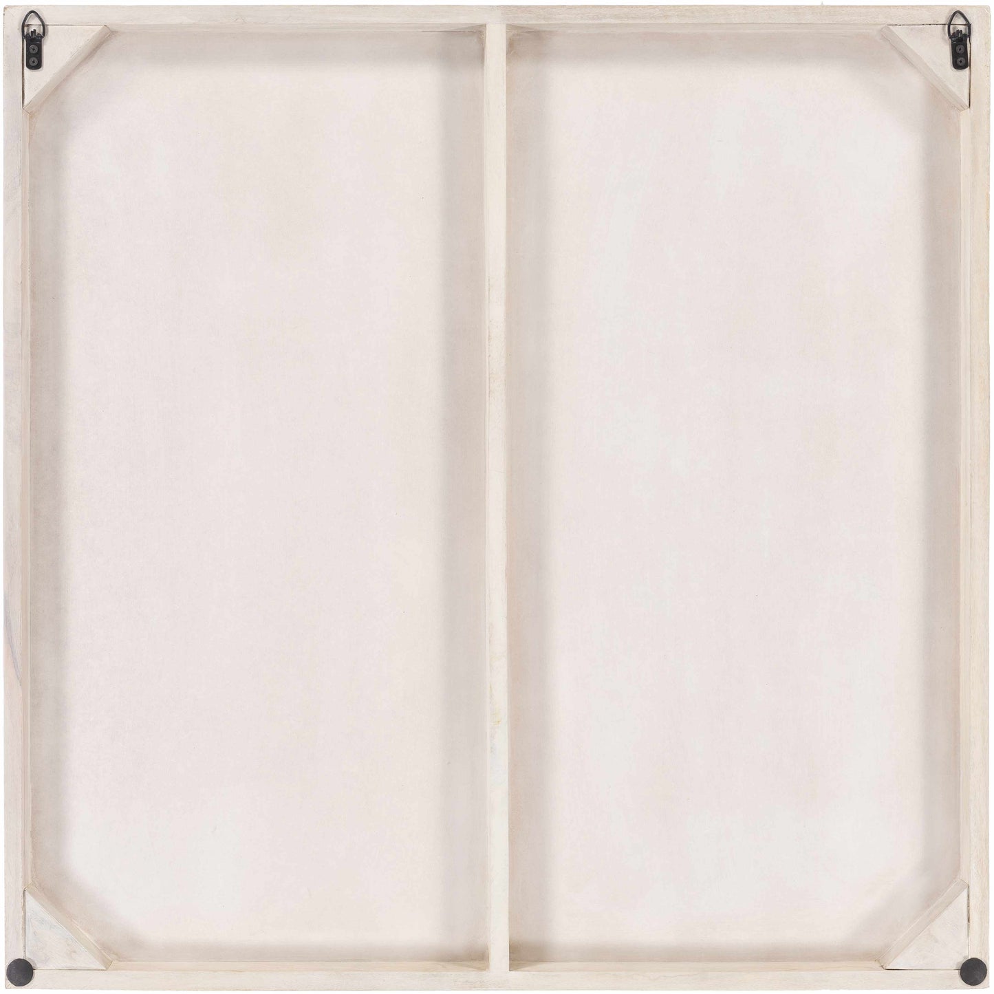 Garnet White Mosaic Starburst Wall Art