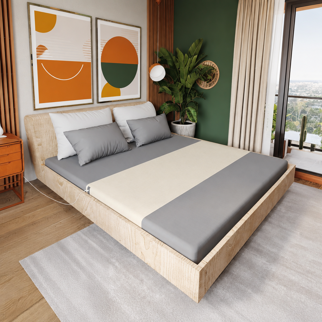 Grounding bed sheet