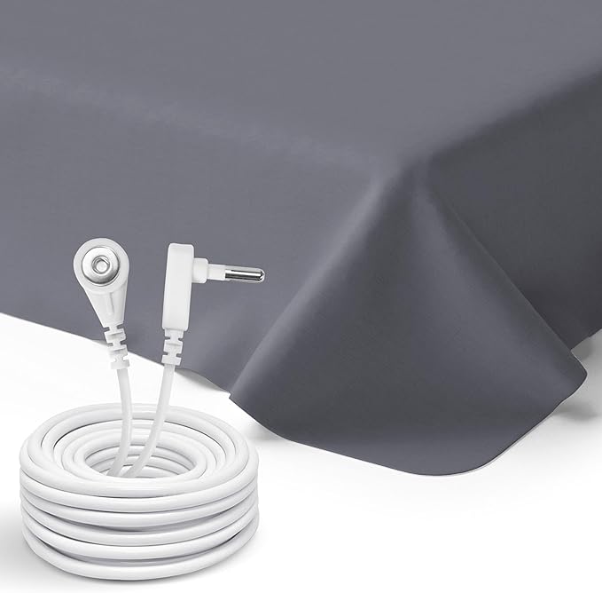 GroundLuxe Flat Grounding Sheet | 400TC Organic Cotton, Universal Fit - Quahog Bay Bedding