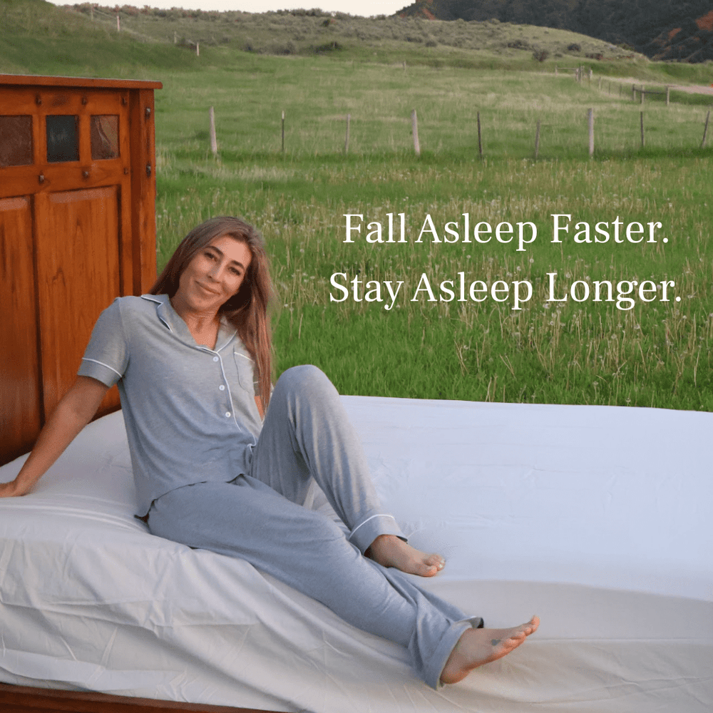 GroundLuxe Grounding Sheet (Fitted) - Quahog Bay Bedding