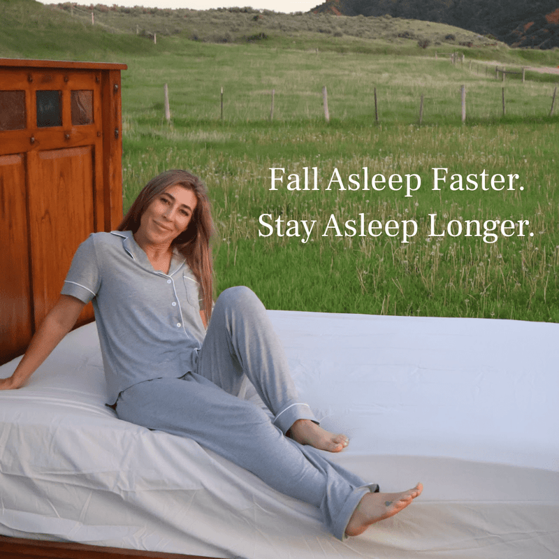 GroundLuxe Grounding Sheet (Fitted) - Quahog Bay Bedding