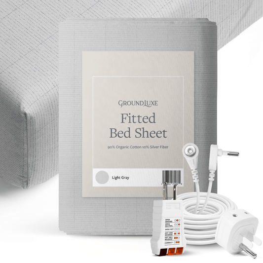 GroundLuxe Grounding Sheet (Fitted) - Quahog Bay Bedding