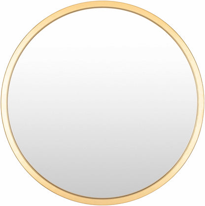 Guindarohan Gold Frame Round Mirror - Quahog Bay Bedding