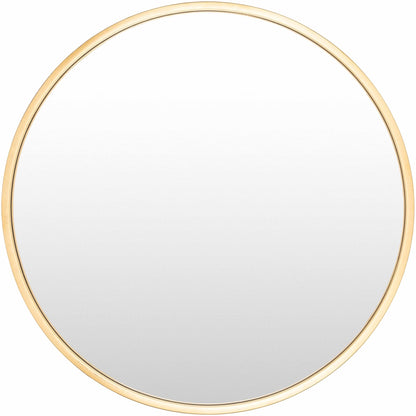 Guindarohan Gold Frame Round Mirror - Quahog Bay Bedding