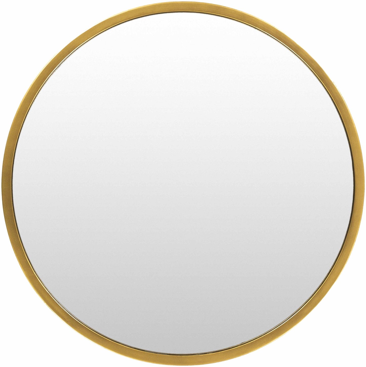Guindarohan Gold Frame Round Mirror - Quahog Bay Bedding