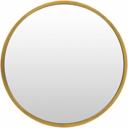 Guindarohan Gold Frame Round Mirror - Quahog Bay Bedding