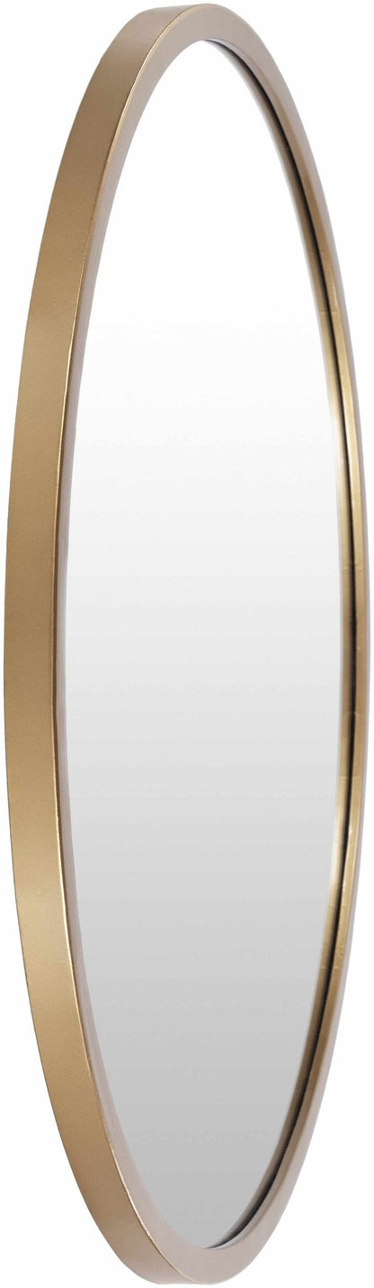 Guindarohan Gold Frame Round Mirror - Quahog Bay Bedding