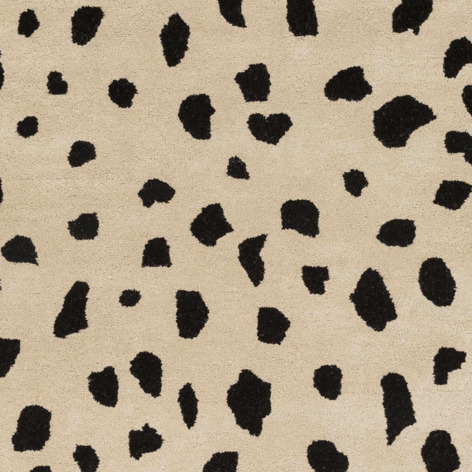 Guiseley Dalmatian Wool Area Rug - Quahog Bay Bedding