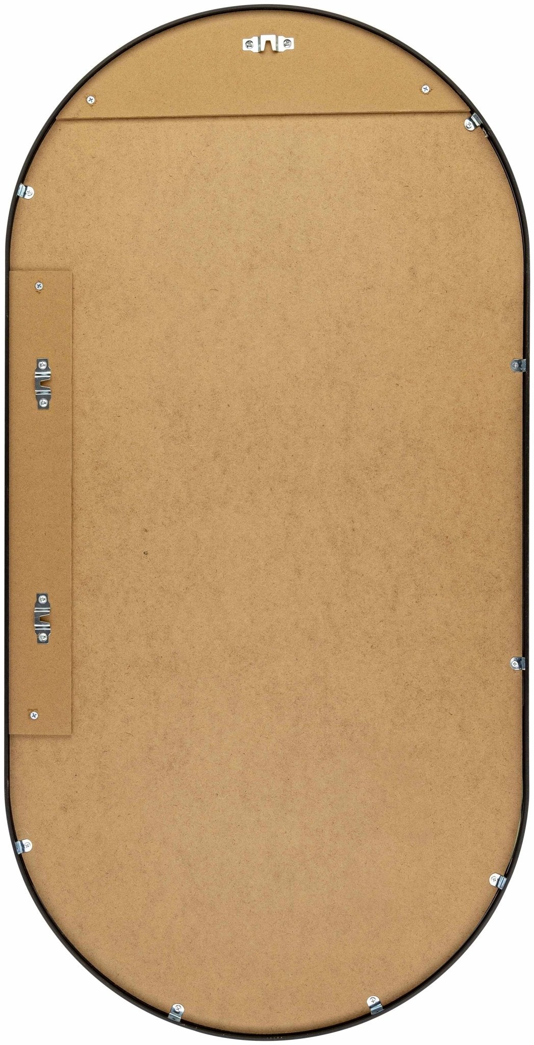 Hagenburg Black Iron Frame Mirror - Quahog Bay Bedding