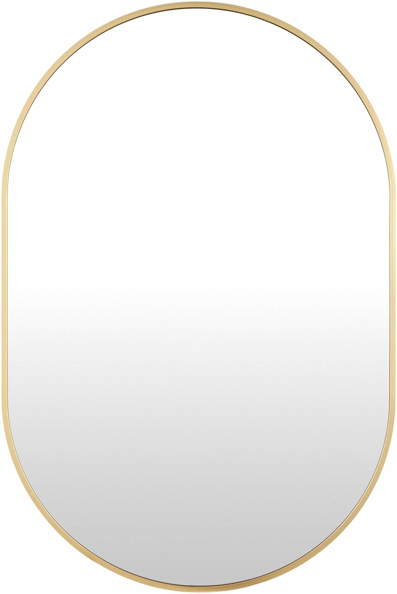 Hagenburg Gold Iron Frame Mirror - Quahog Bay Bedding