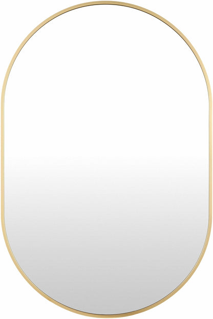 Hagenburg Gold Iron Frame Mirror - Quahog Bay Bedding