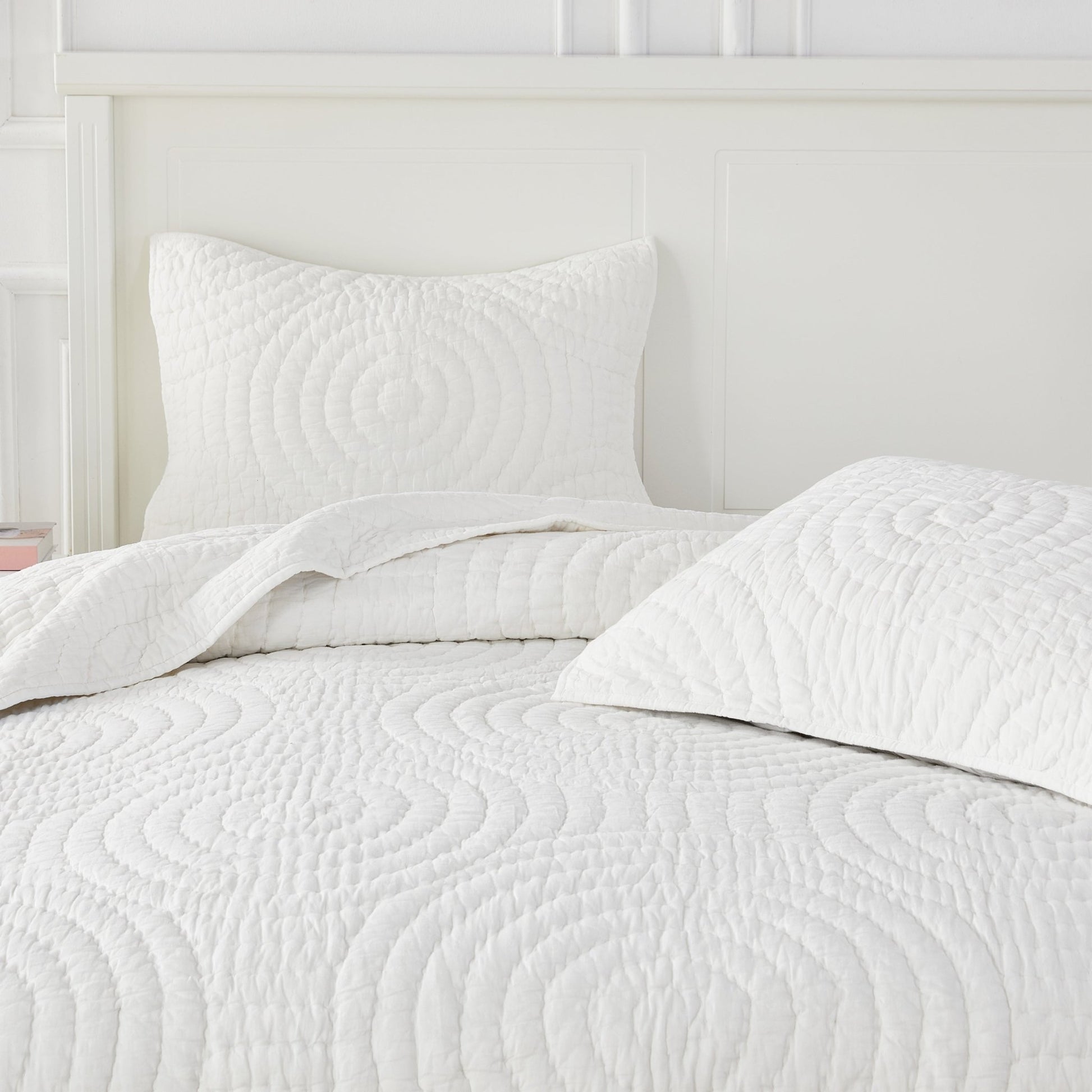 Halo Cotton Voile Hand Stitched Quilt Set - Quahog Bay Bedding