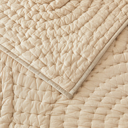 Halo Cotton Voile Hand Stitched Quilt Set - Quahog Bay Bedding