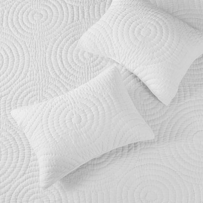 Halo Cotton Voile Hand Stitched Quilt Set - Quahog Bay Bedding