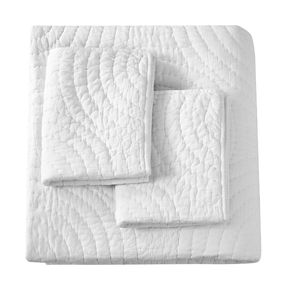 Halo Cotton Voile Hand Stitched Quilt Set - Quahog Bay Bedding