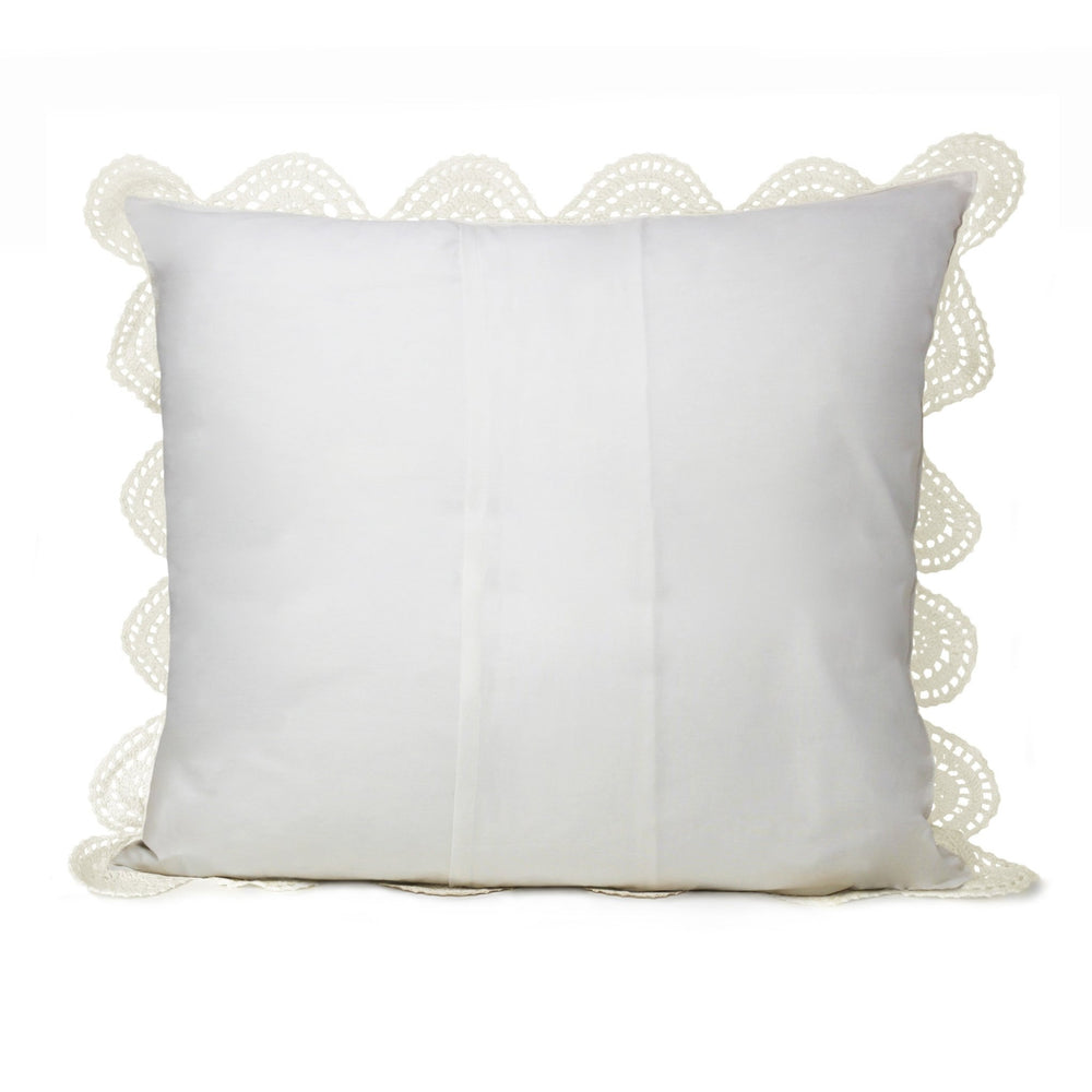 Hand Made Crochet Cotton Pillow Sham Pairs - Quahog Bay Bedding