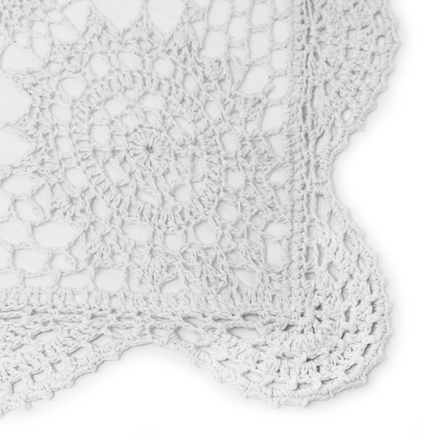 Hand Made Crochet Cotton Pillow Sham Pairs - Quahog Bay Bedding