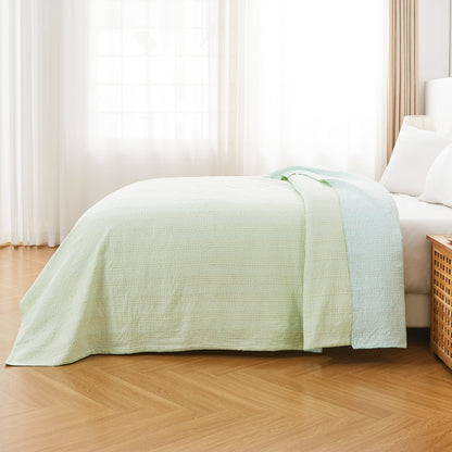 Hand Stitched Reversible Kantha Coverlets - Quahog Bay Bedding