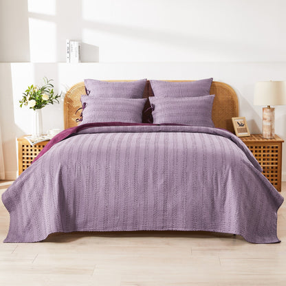 Hand Stitched Reversible Kantha Coverlets - Quahog Bay Bedding