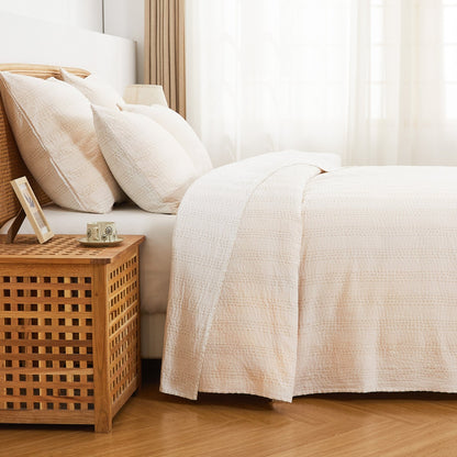 Hand Stitched Reversible Kantha Coverlets - Quahog Bay Bedding