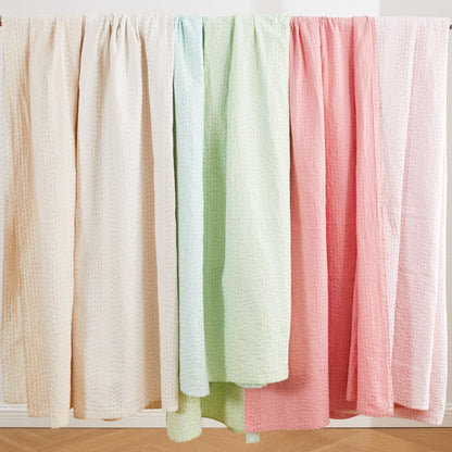 Hand Stitched Reversible Kantha Throws - Quahog Bay Bedding