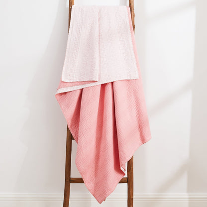 Hand Stitched Reversible Kantha Throws - Quahog Bay Bedding