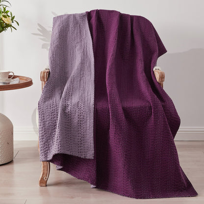 Hand Stitched Reversible Kantha Throws - Quahog Bay Bedding