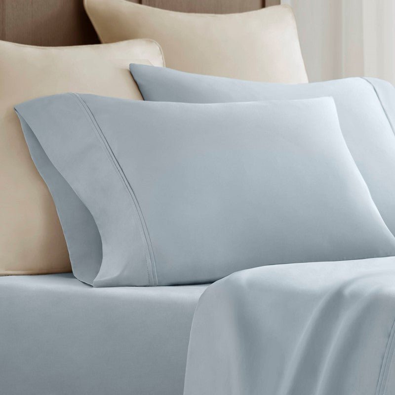 Harbor House 100% Egyptian Cotton Sateen Sheet Set - 400TC - Quahog Bay Bedding