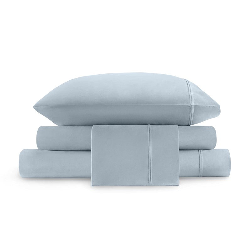 Harbor House 100% Egyptian Cotton Sateen Sheet Set - 400TC - Quahog Bay Bedding