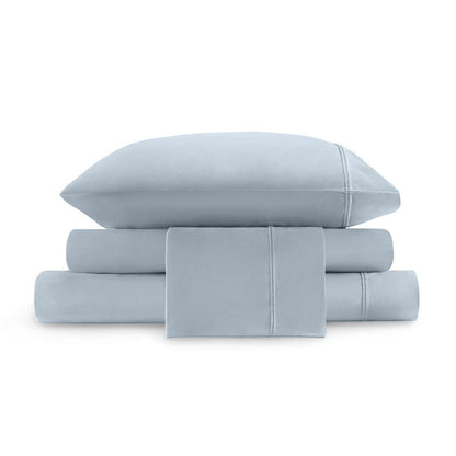 Harbor House 100% Egyptian Cotton Sateen Sheet Set - 400TC - Quahog Bay Bedding