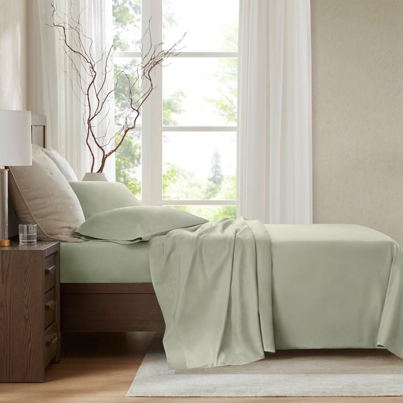 Harbor House 100% Egyptian Cotton Sateen Sheet Set - 400TC - Quahog Bay Bedding